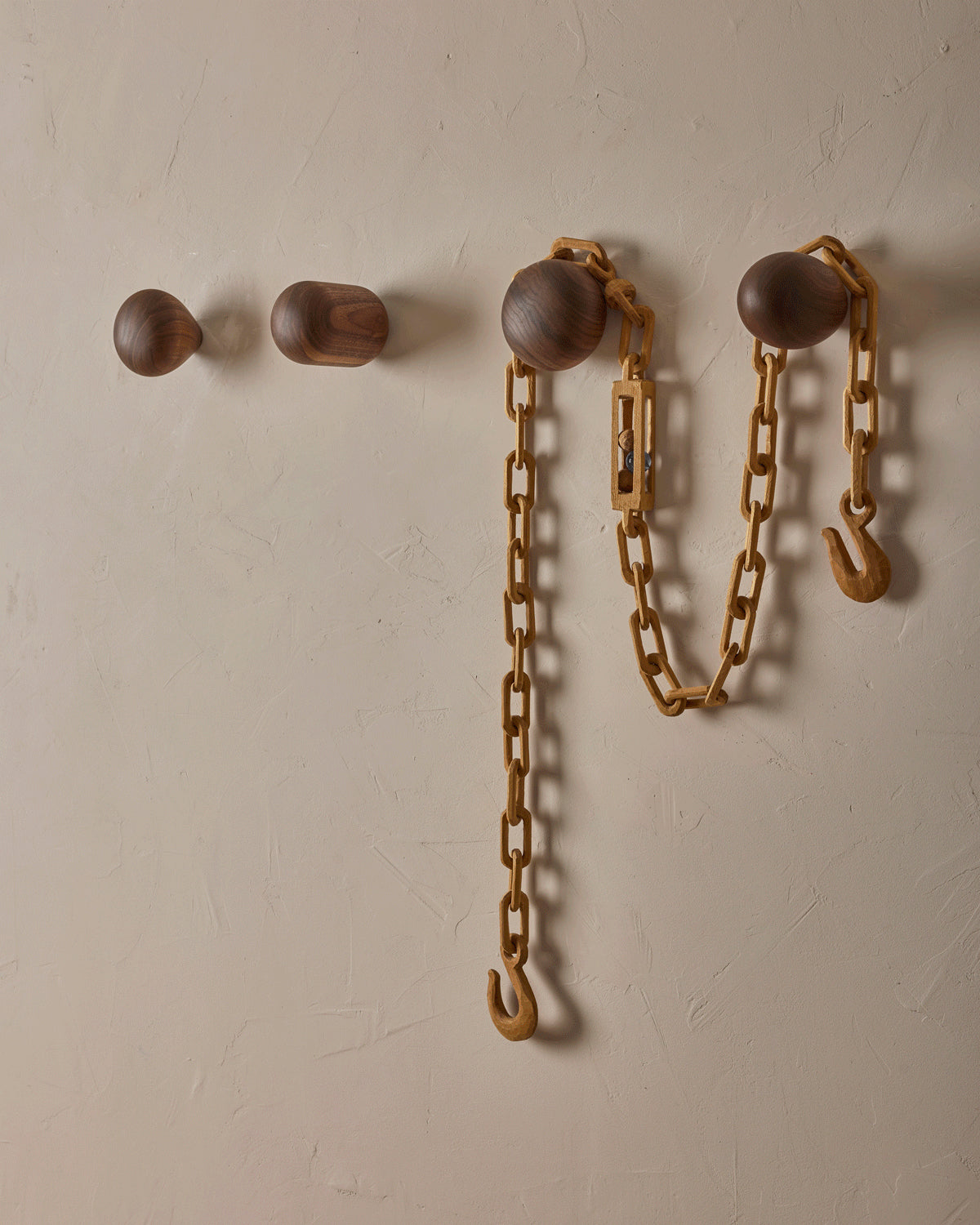 Liam Walnut Wall Peg