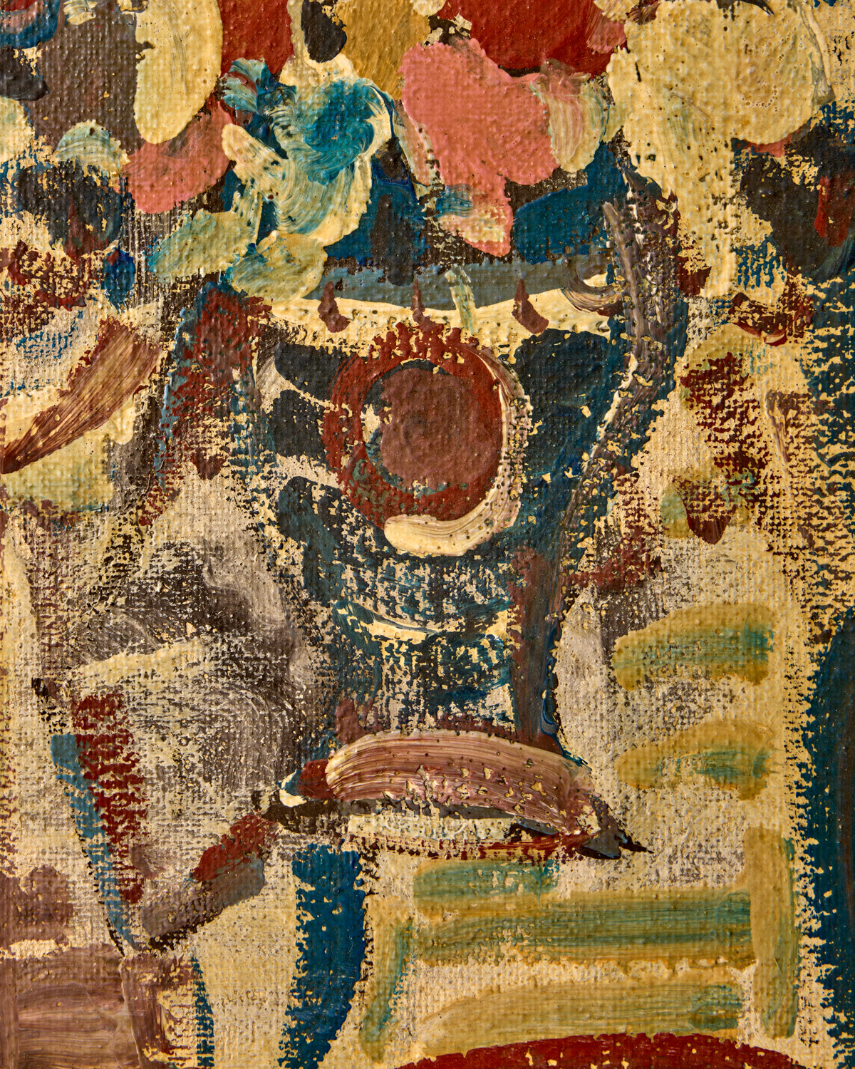 1930s Italian Expressionist Abstract
