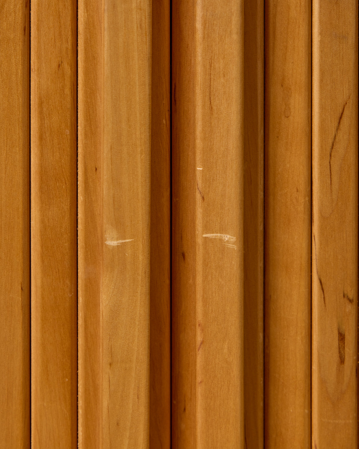Maple Cabinet with Tambour Doors