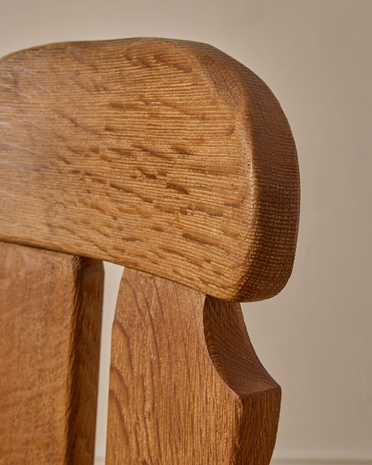 Belgian Oak Dining Chairs by De Puydt - Set of 6