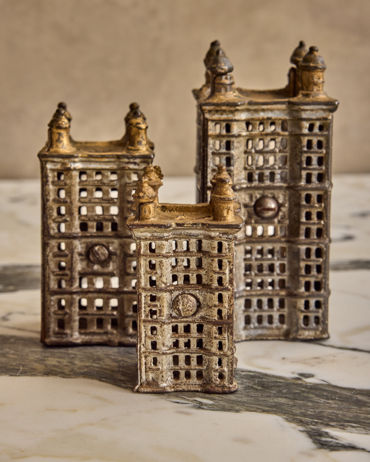 1920s Iron Penny Banks
