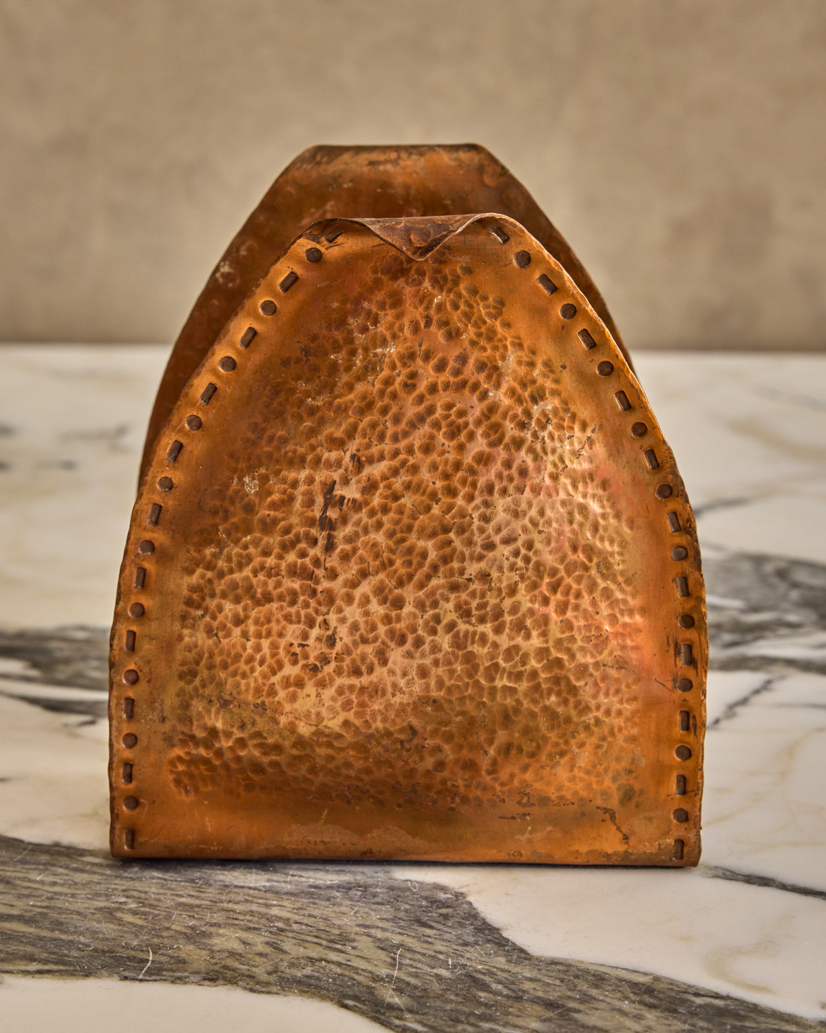 Copper Bookends