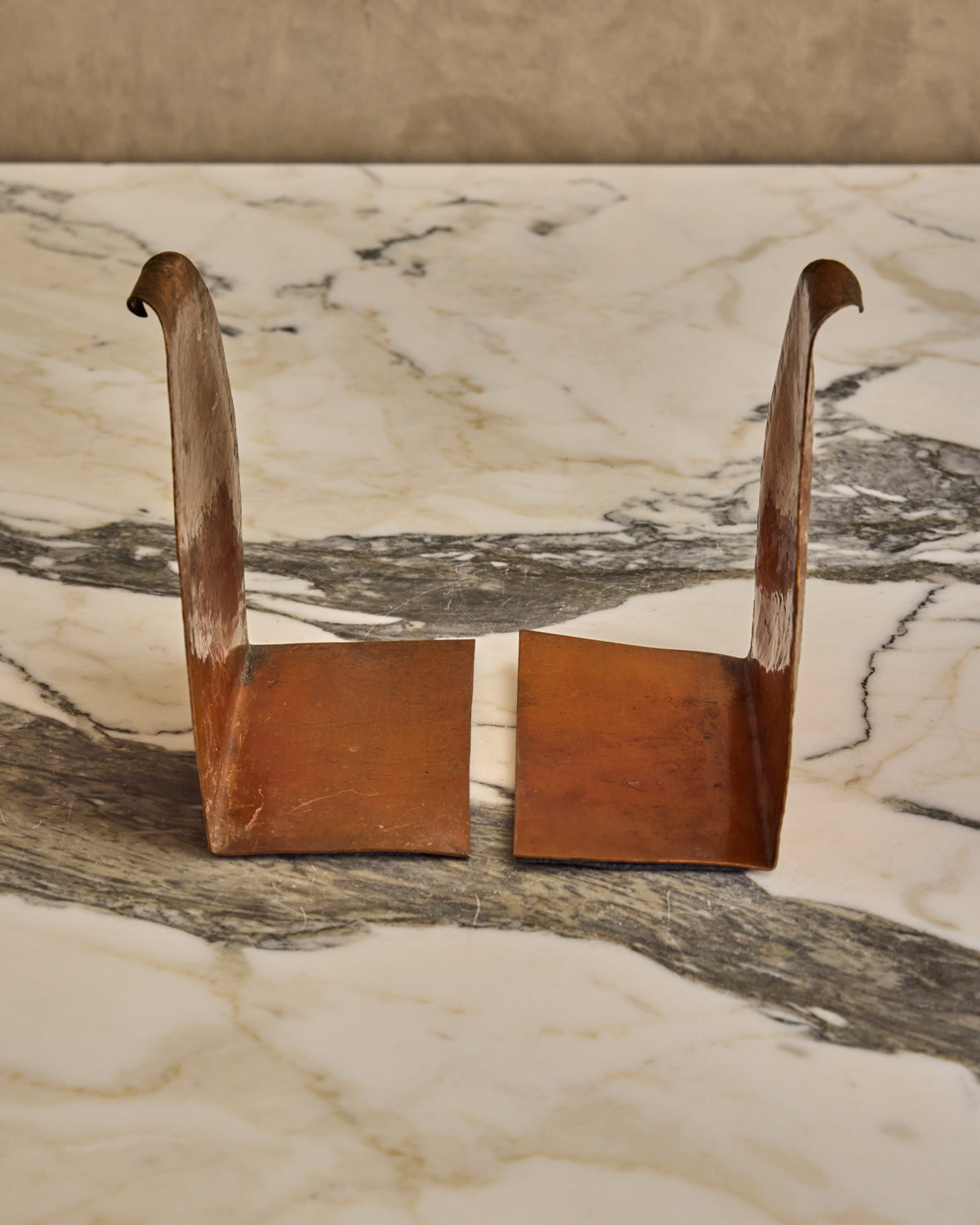 Copper Bookends