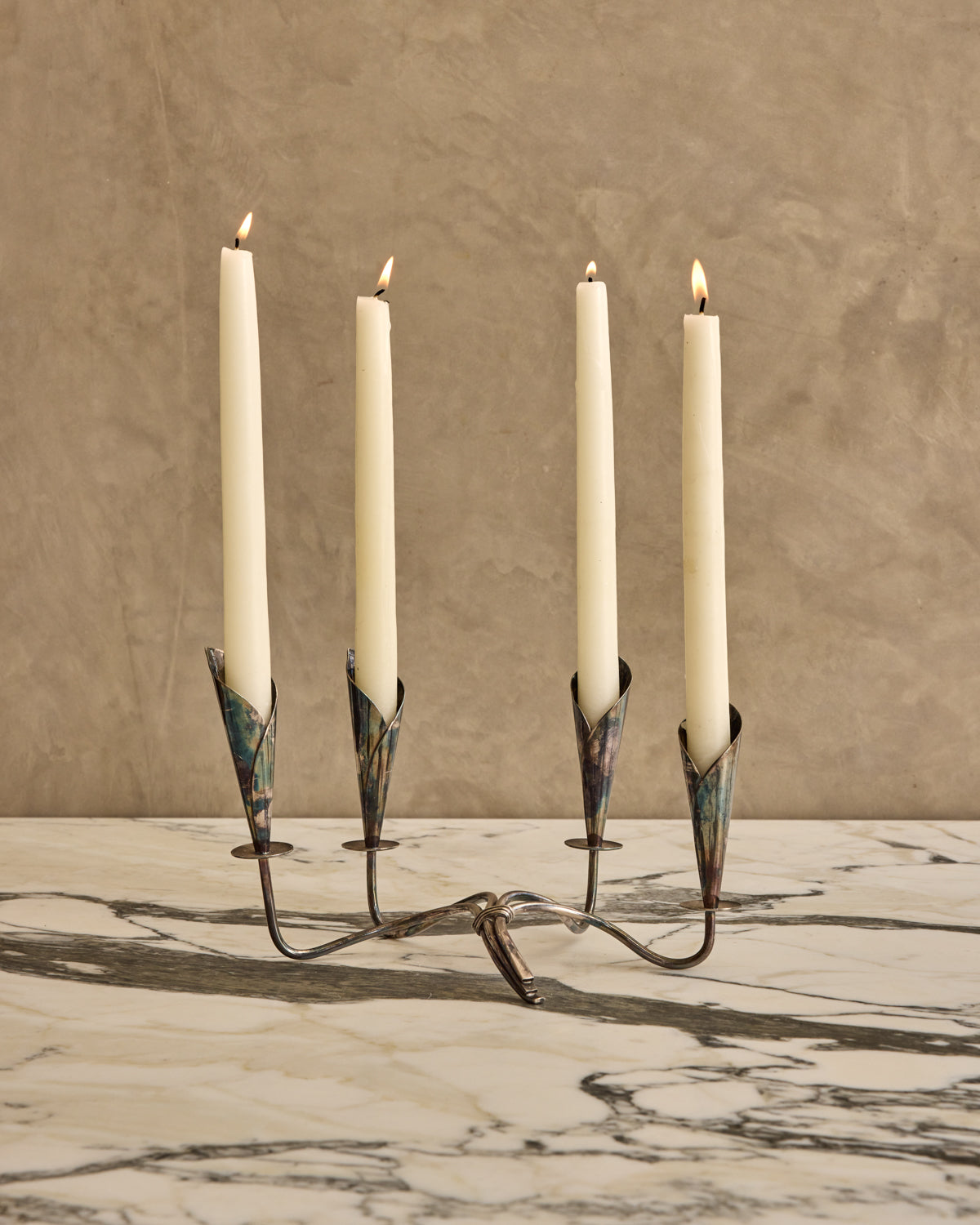Pair of Bouquet Candelabras