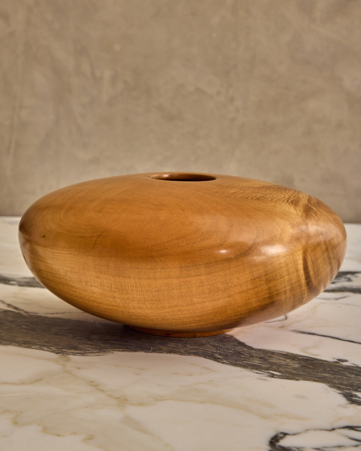 Turned Bowl Vase - Large