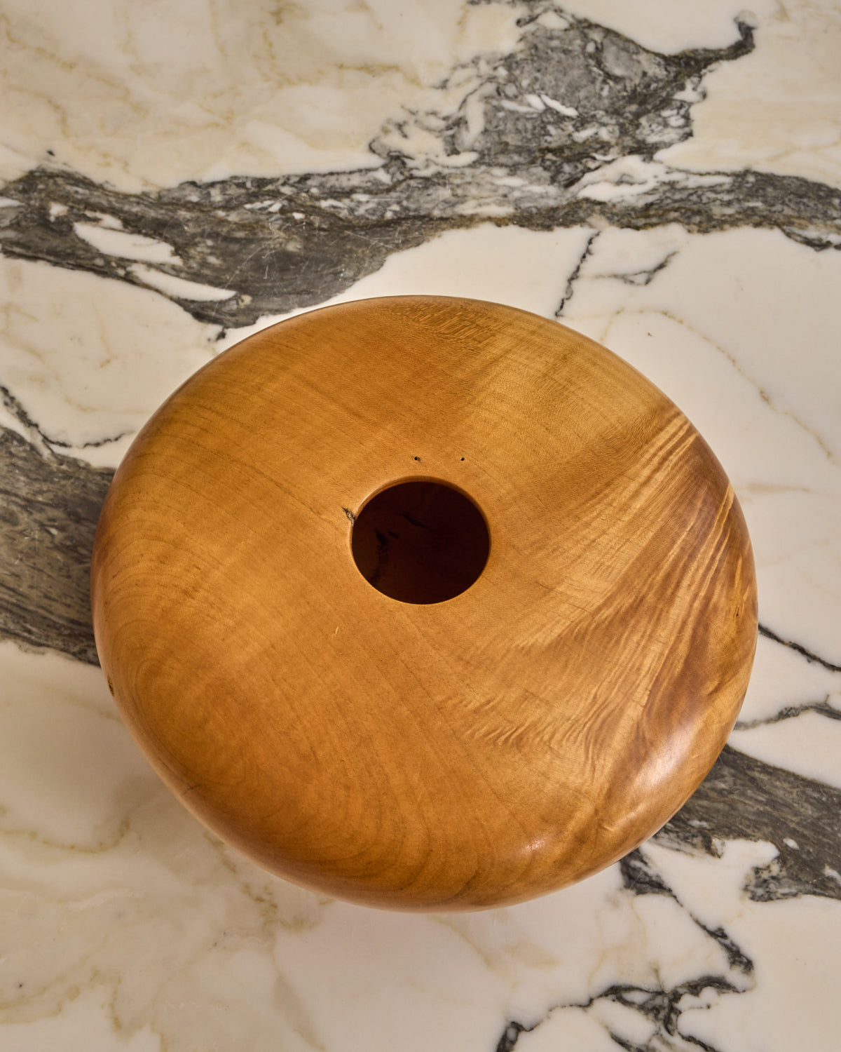 Turned Bowl Vase - Large