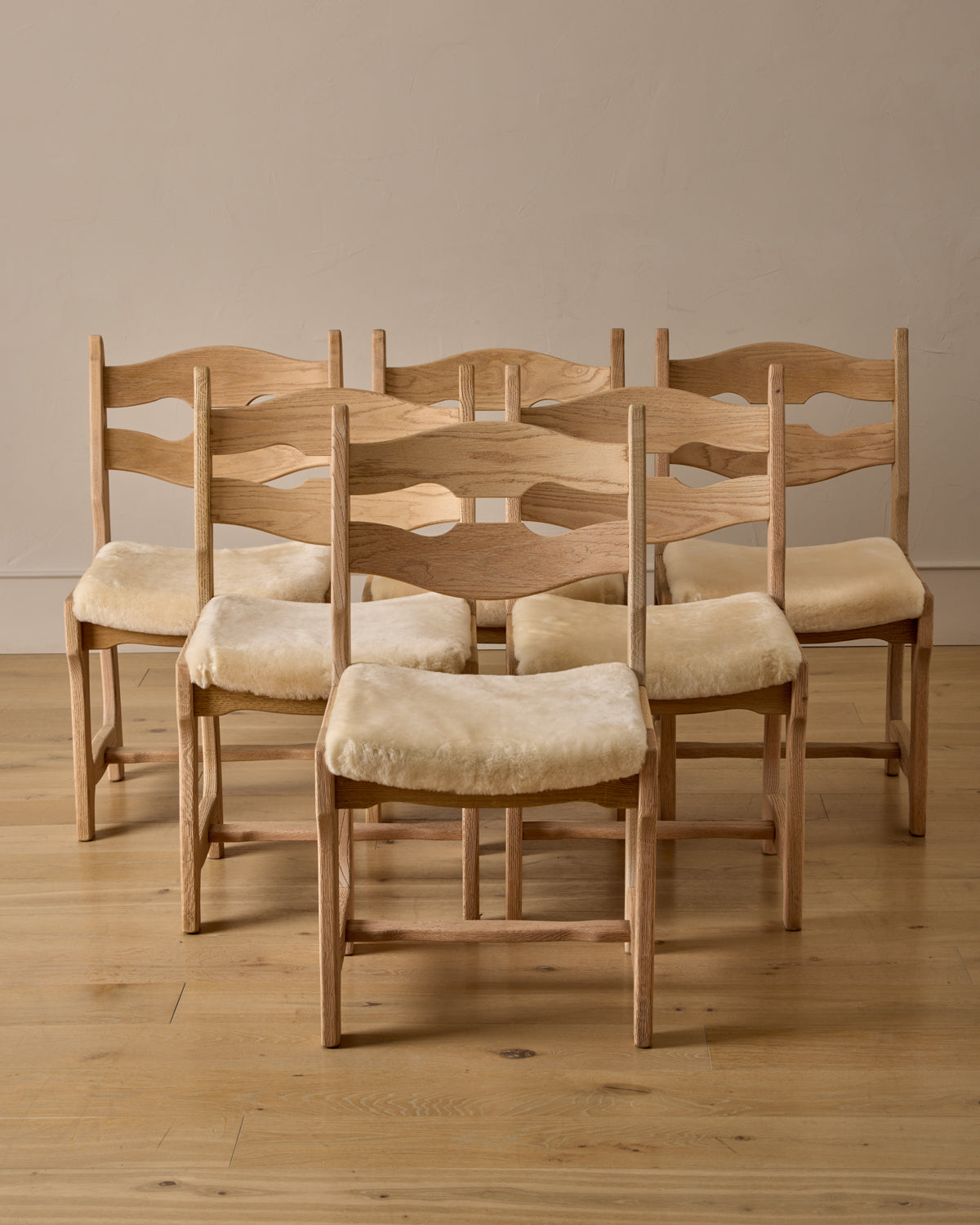 1980s Brutalist Razorback Dining Chairs - Set of 12