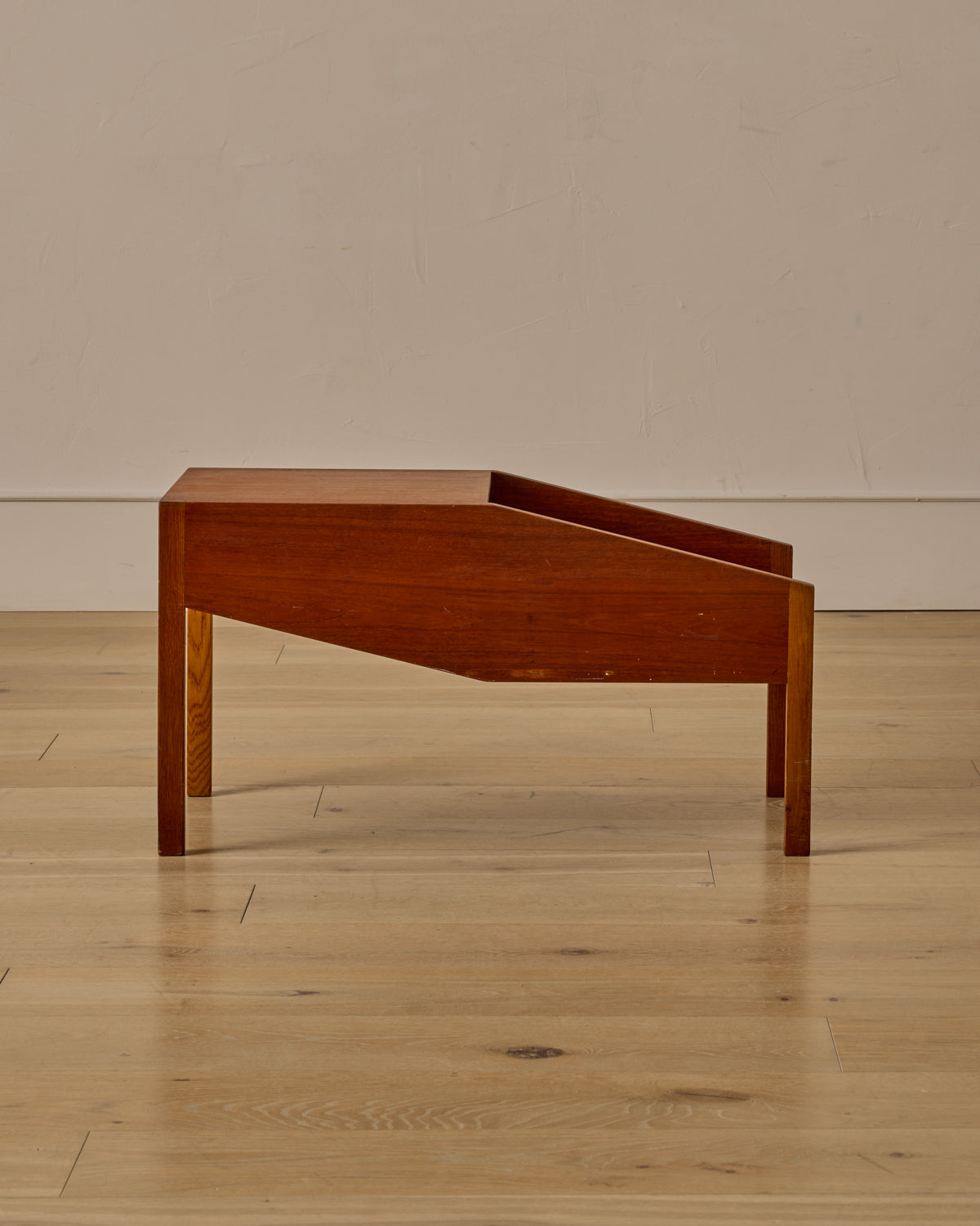Mid-Century Teak Tiered Table