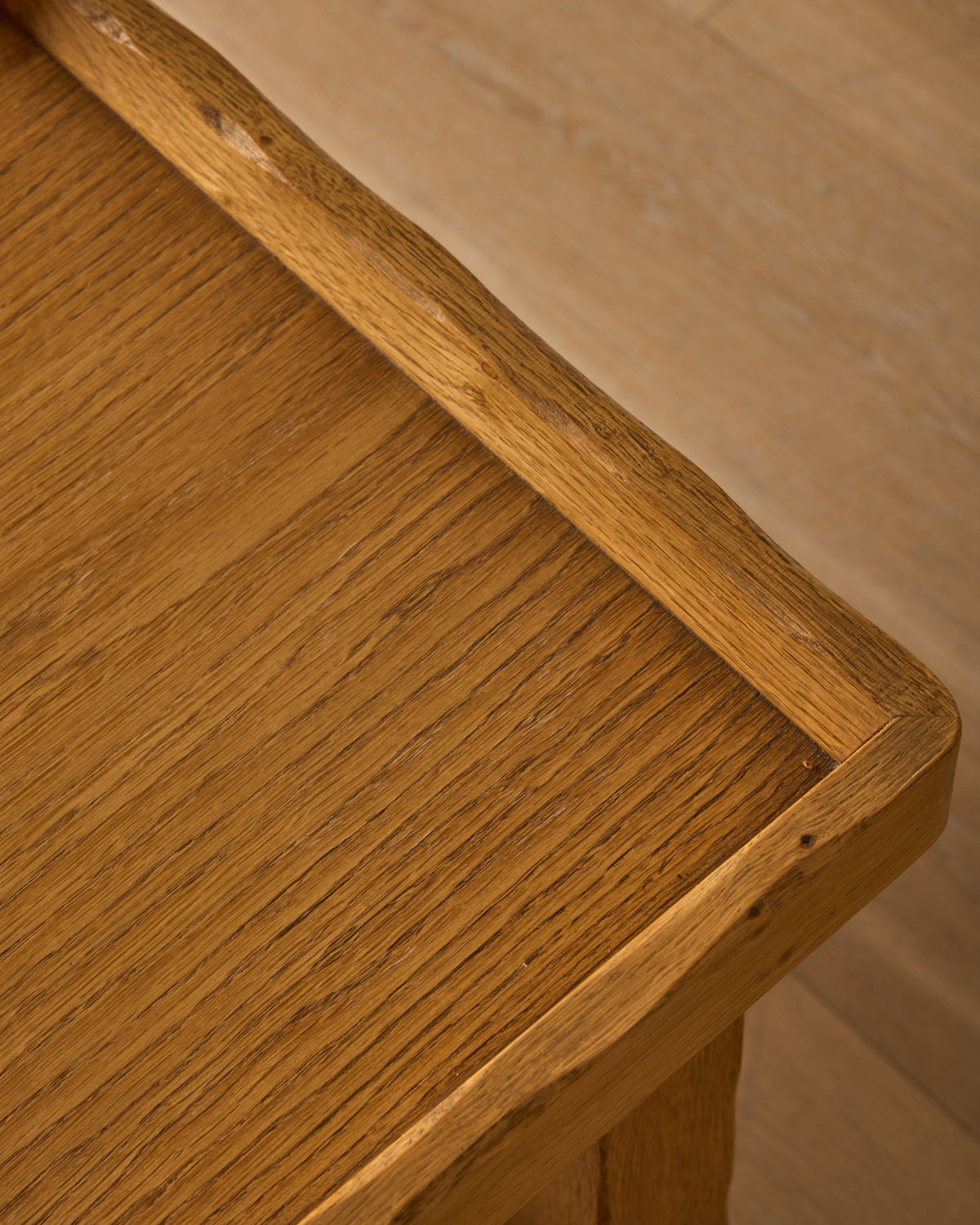 Dutch Oak Brutalist Chair