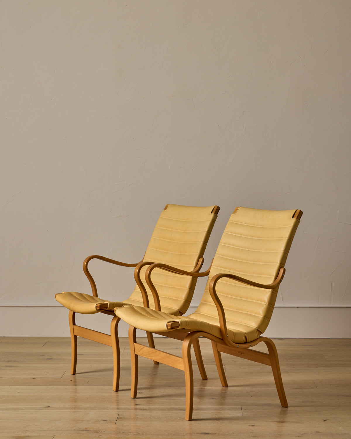 Pair of "Eva" Easy Chairs