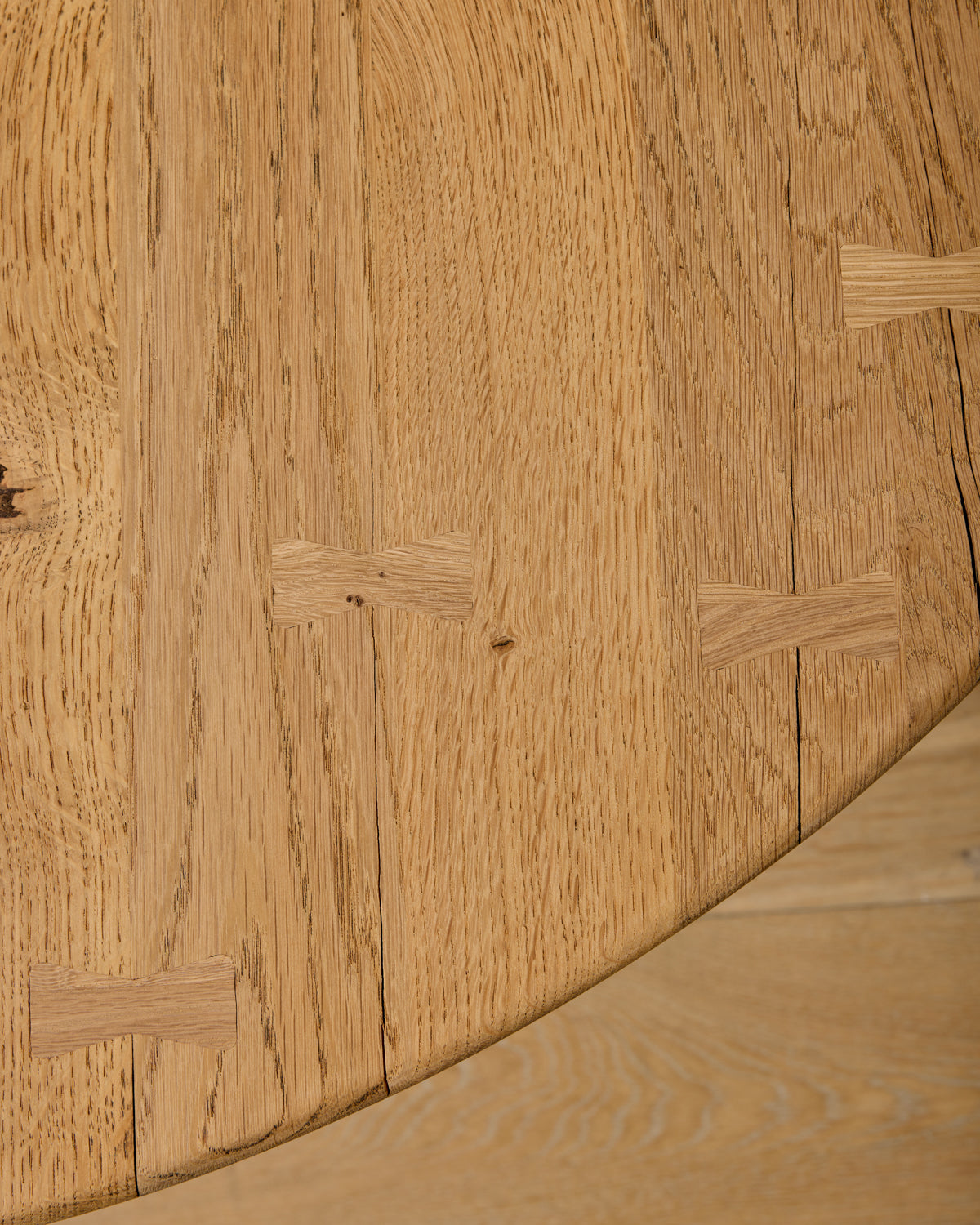 Round Wood Coffee Table