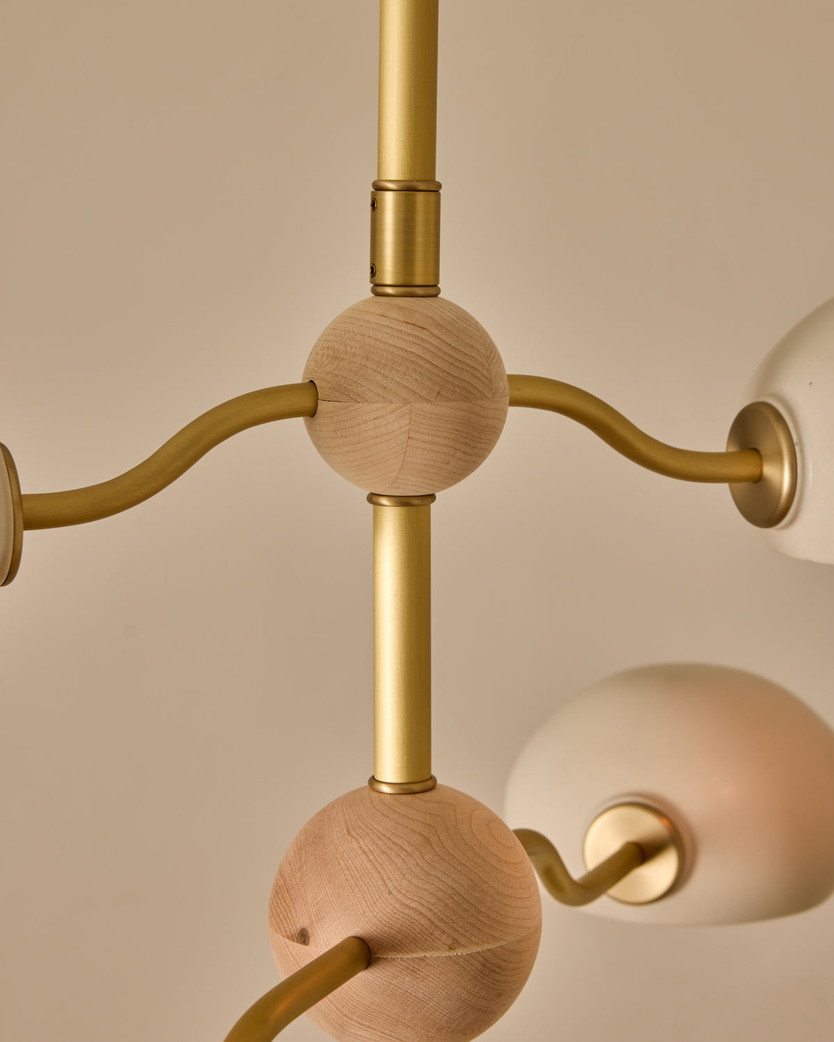 #shade-color_dove #Metal-+-Wood-Finish_Satin Brass / Clear Maple