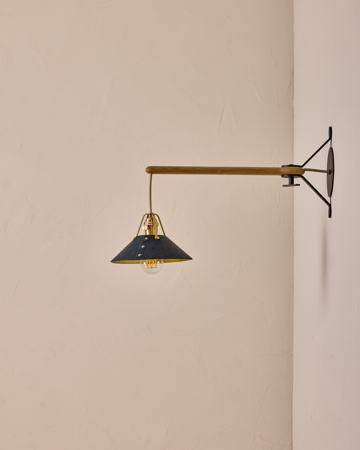 Yaffa Swing Arm Wall Sconce