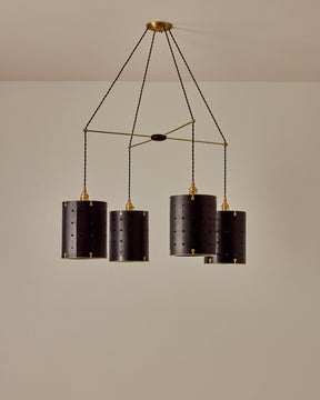 Sarah Cylinder Chandelier - Quartet