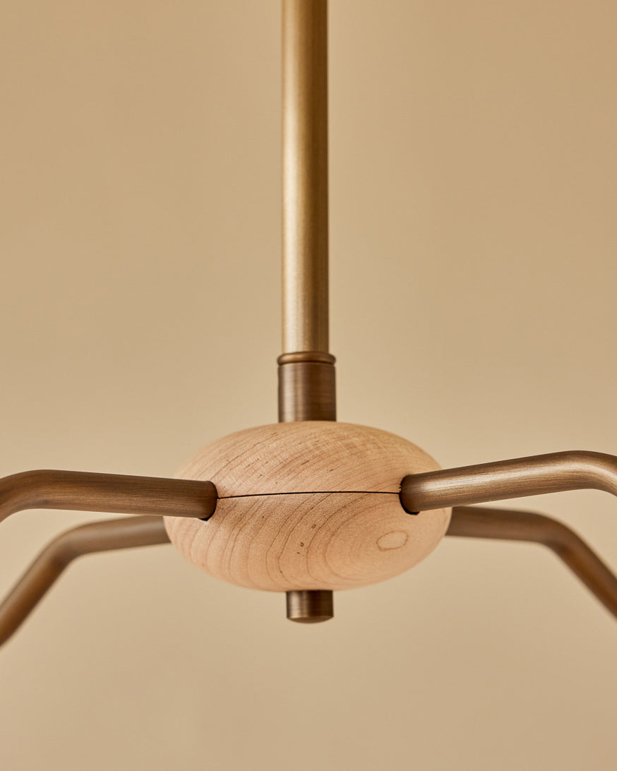  #Metal-+-Wood-Finish_Antique Brass / Clear Maple