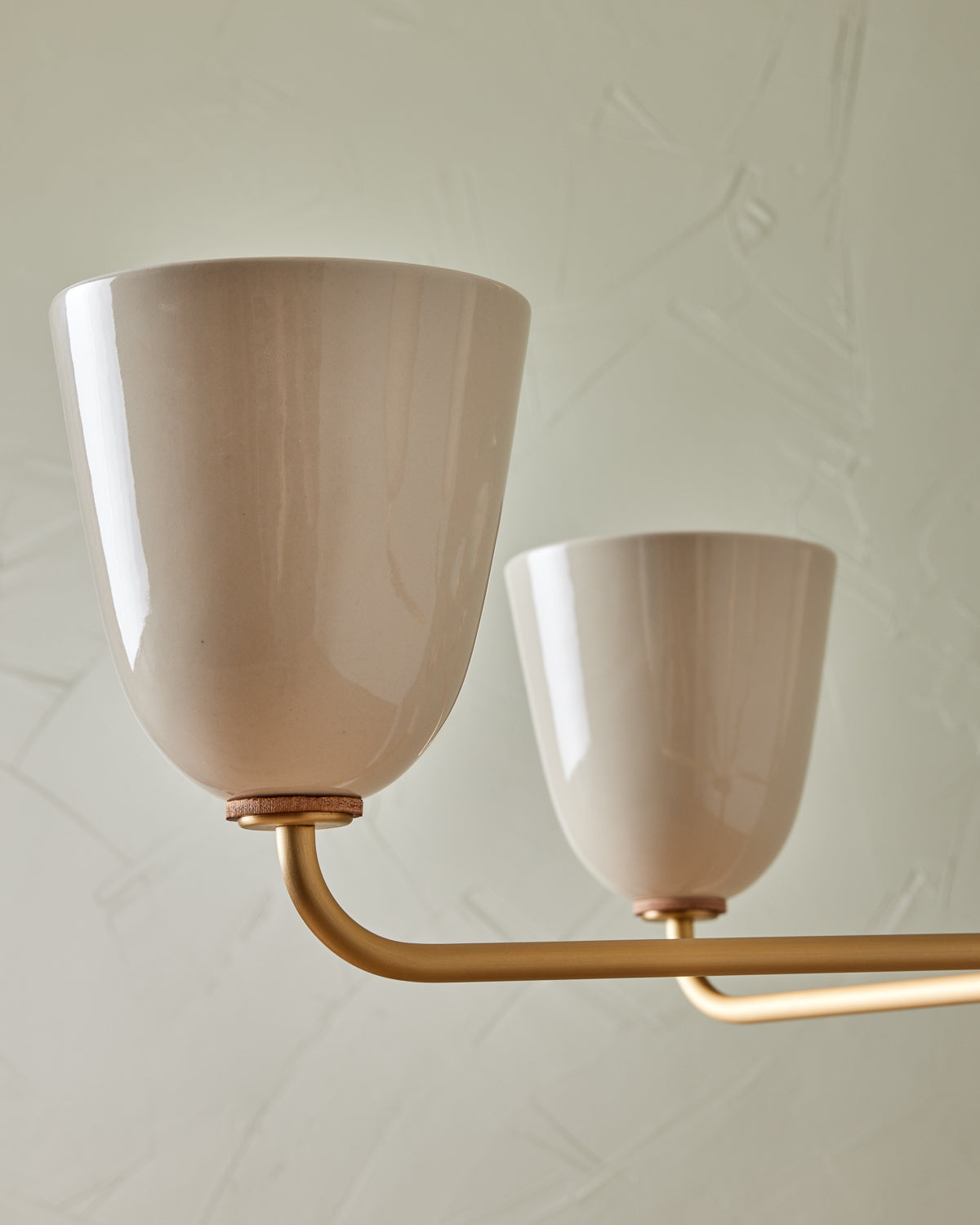 Lola Chandelier - Five Arm - Satin Brass