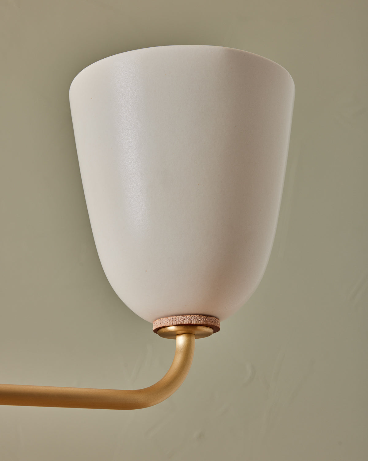 Lola Chandelier - Five Arm - Satin Brass