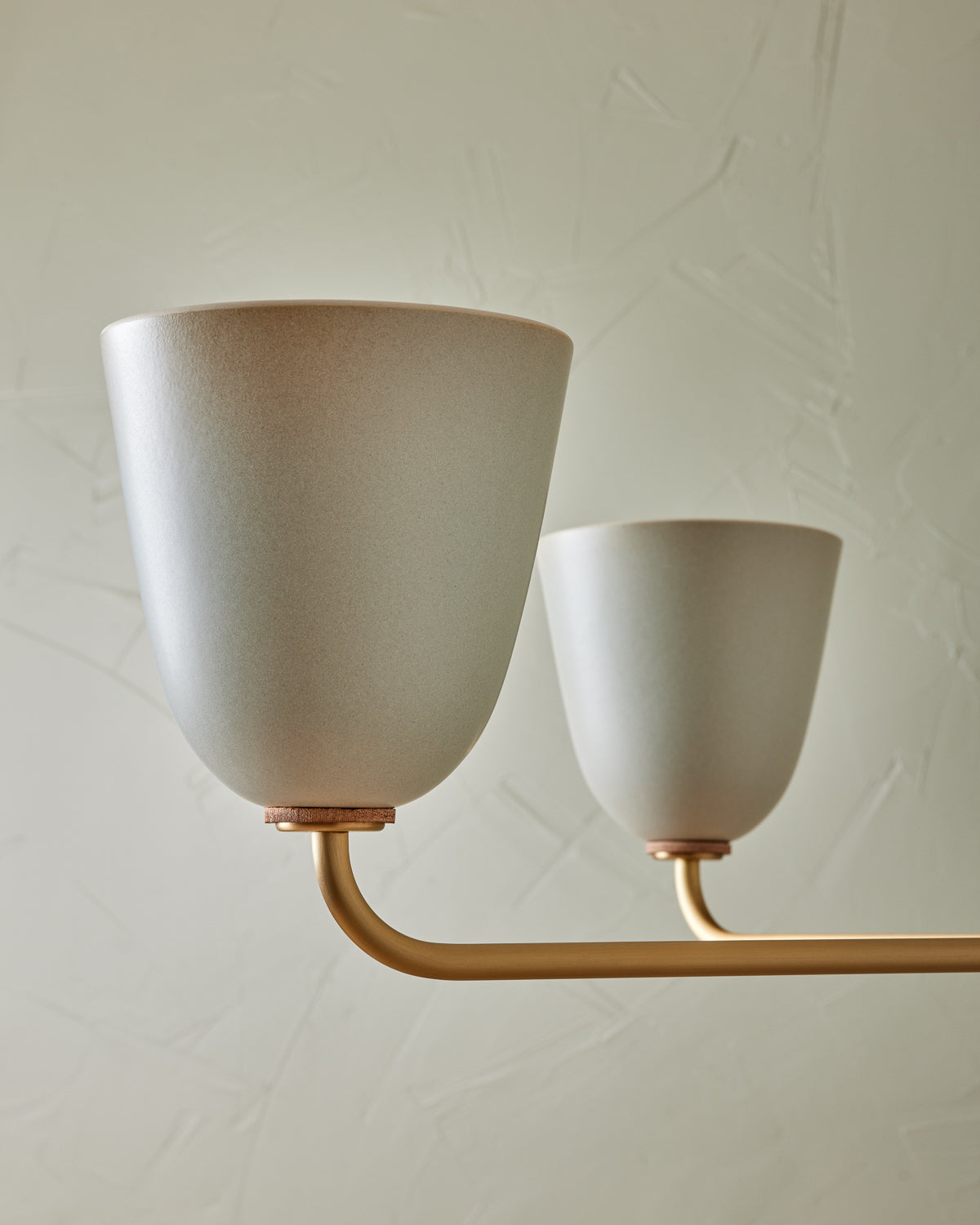 Lola Chandelier - Five Arm - Satin Brass