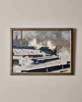 Industrial Painting on Panel