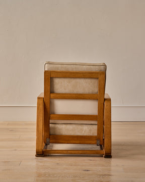 Shopmade Lounge Chair in Au Lait Leather