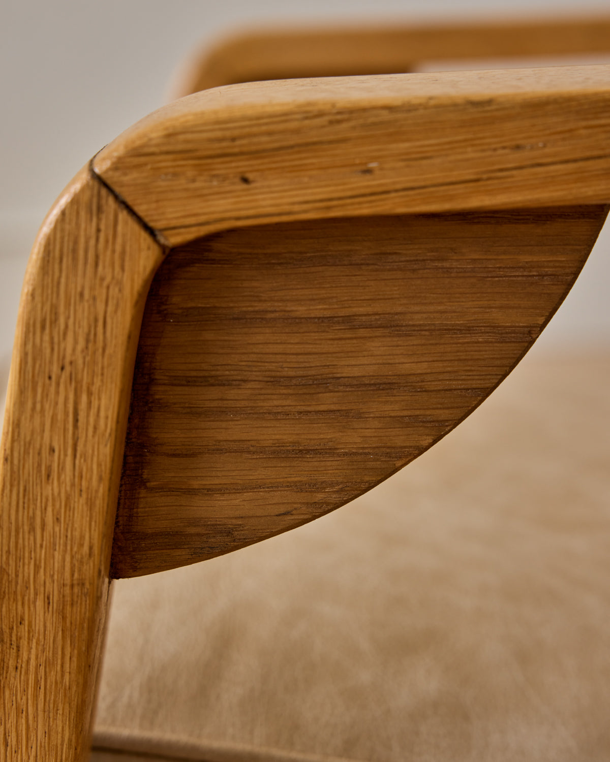 Shopmade Lounge Chair in Au Lait Leather