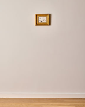 Abstract in Gold Frame VIII