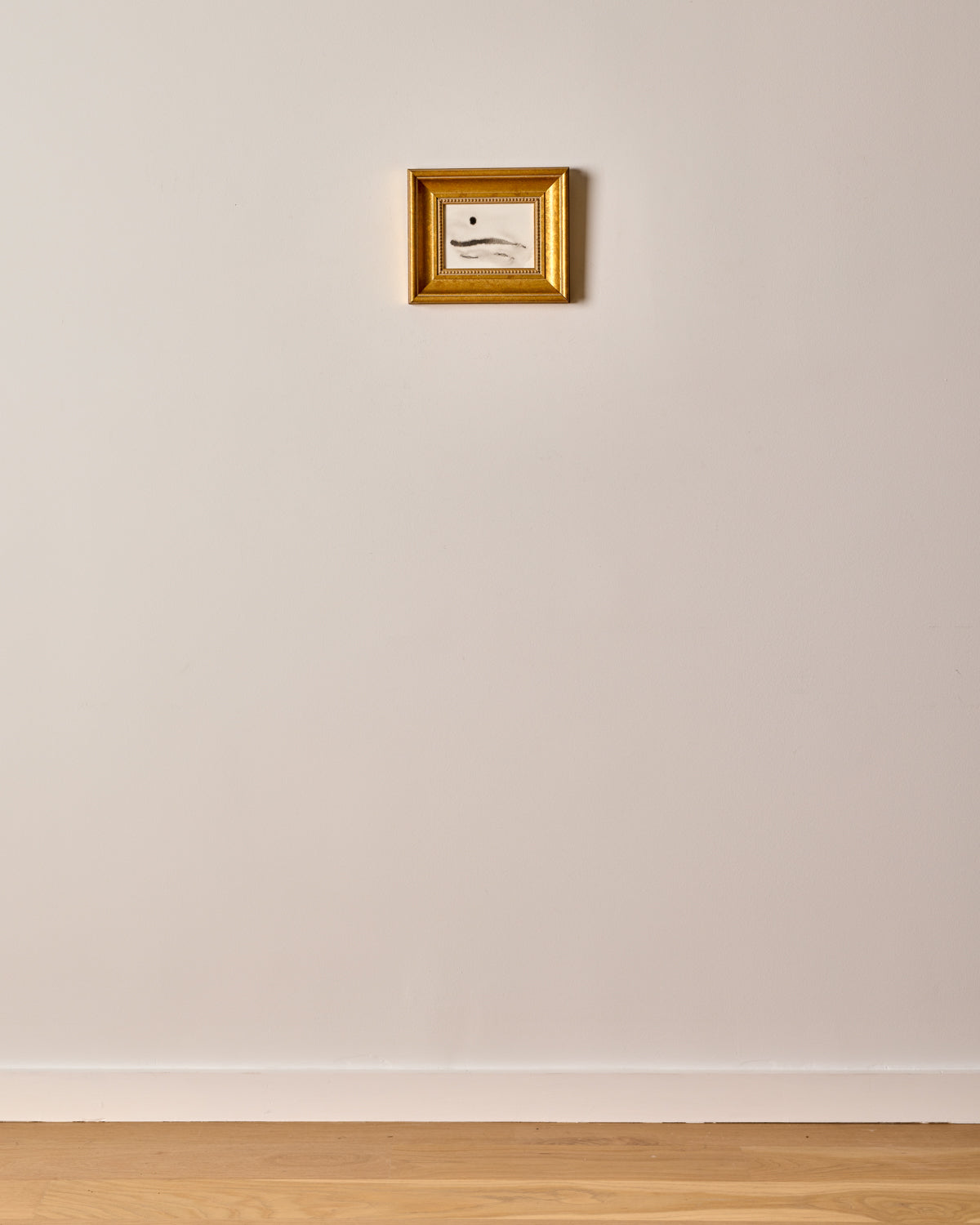 Abstract in Gold Frame VII