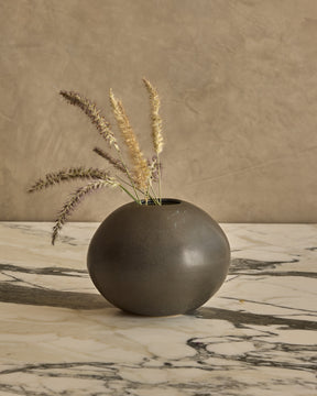 River Rock Vessel Collection - Almost Black
