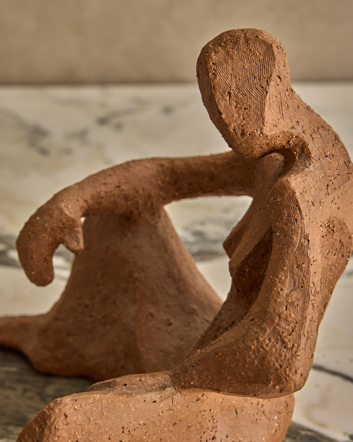 Clay Figure Sculpture