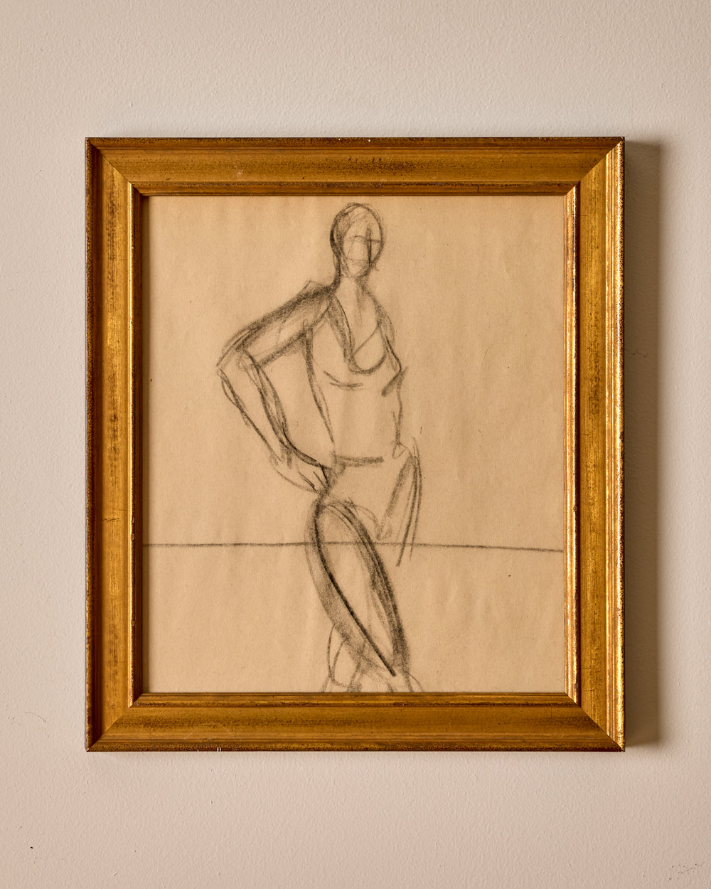 Figure Sketch in Graphite #4
