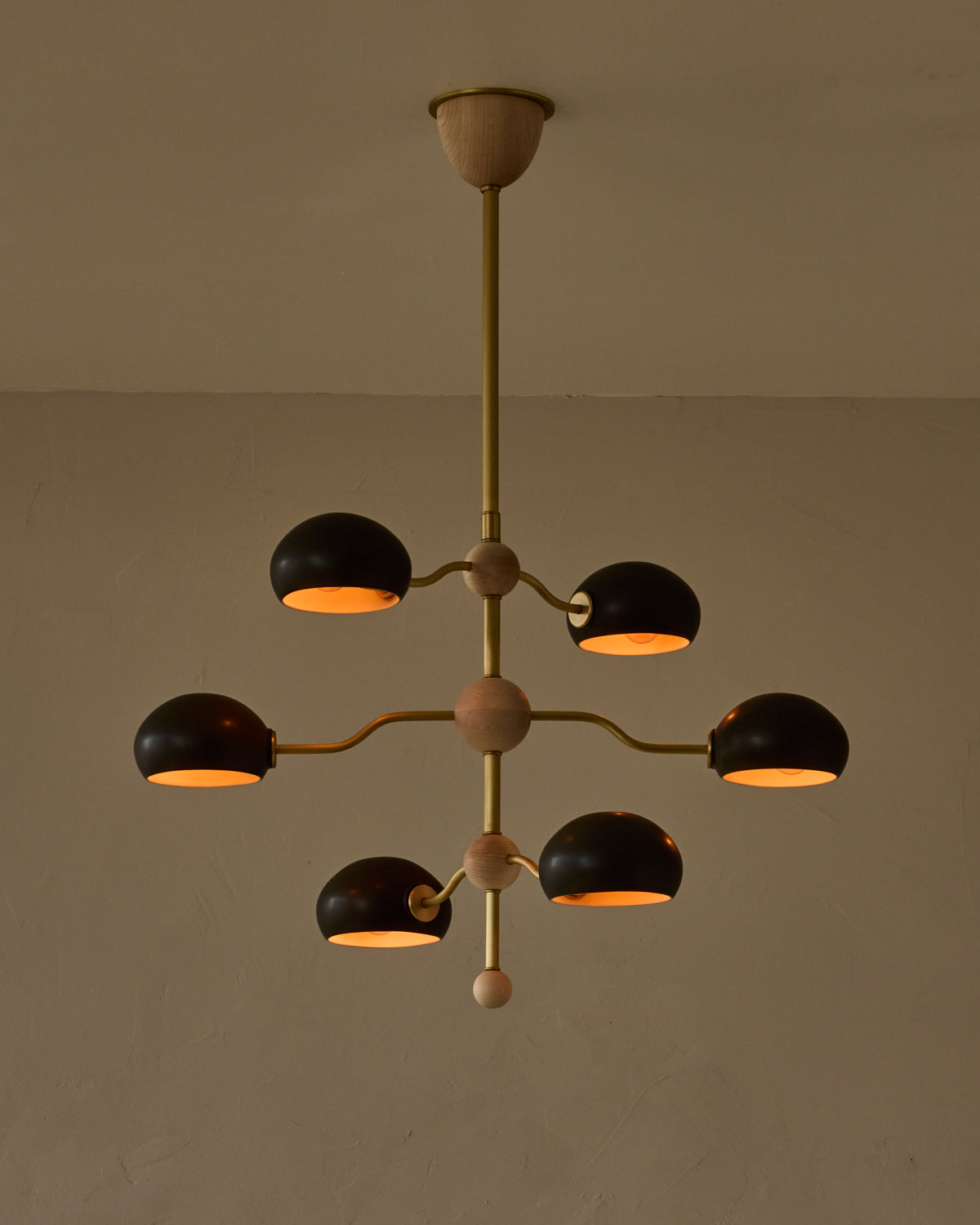 #shade-color_almost black #Metal-+-Wood-Finish_Satin Brass / Clear Maple