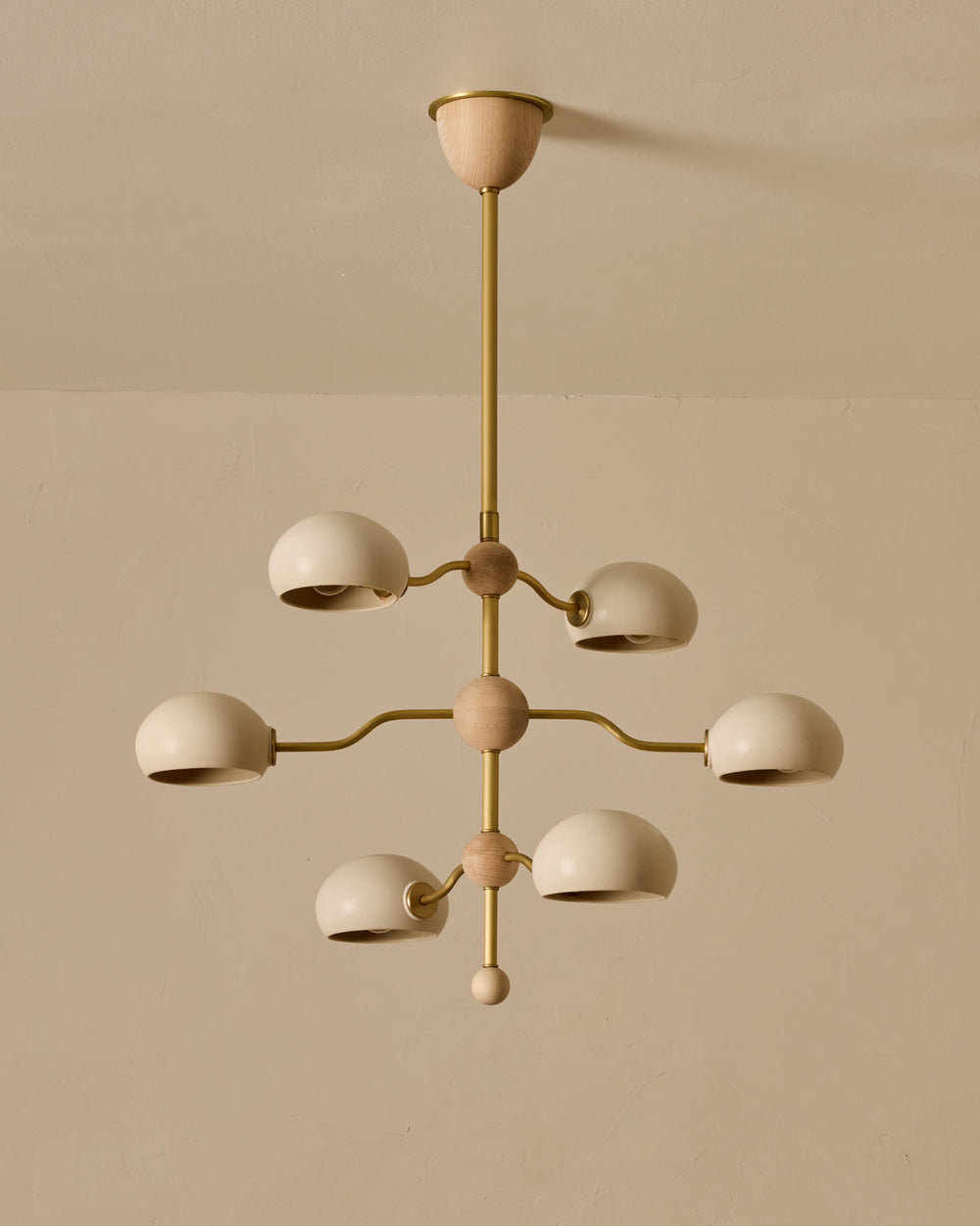 #shade-color_dove #Metal-+-Wood-Finish_Satin Brass / Clear Maple