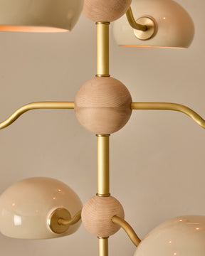 Baker Axis Chandelier - Four Tier