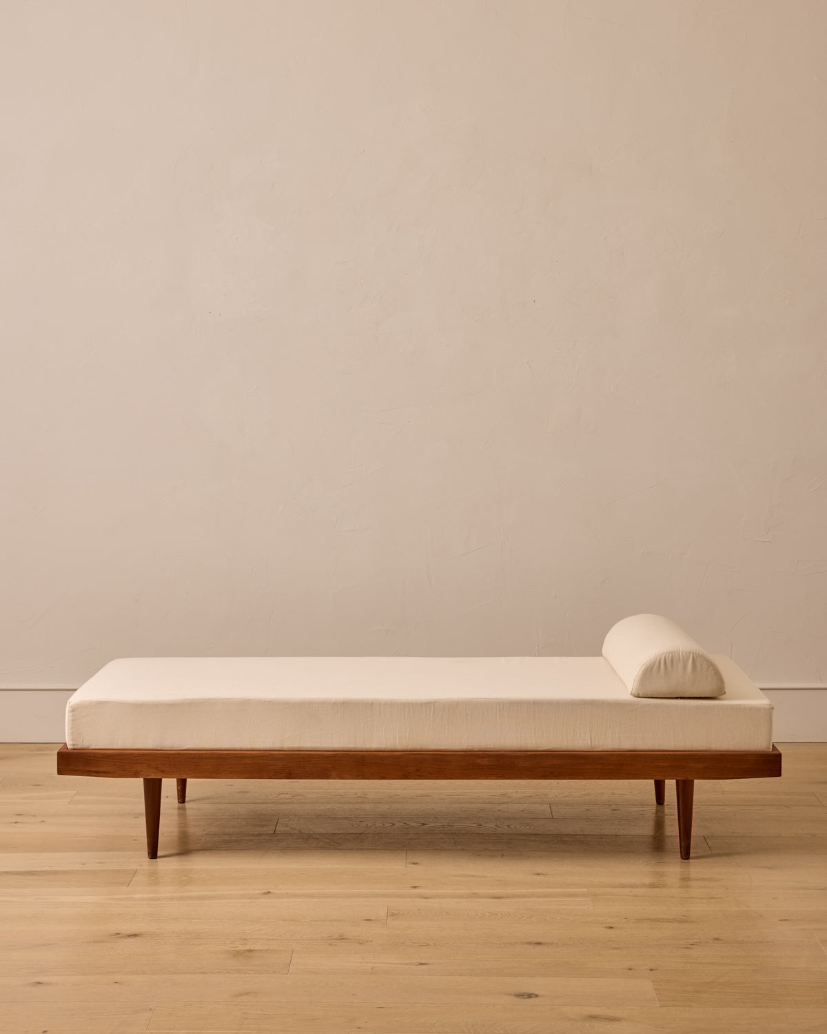 Teak Daybed with Tapered Legs