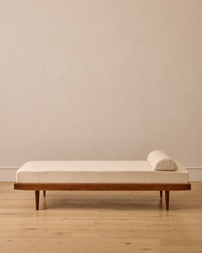 Teak Daybed with Tapered Legs