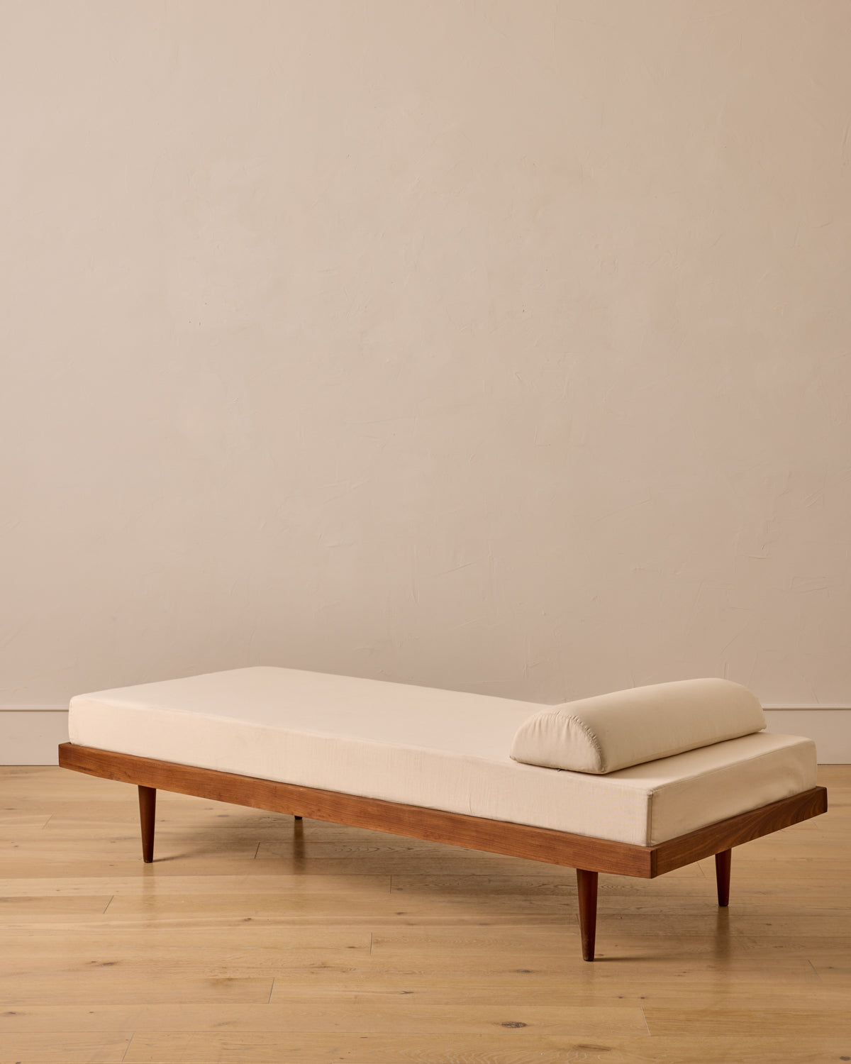 Teak Daybed with Tapered Legs