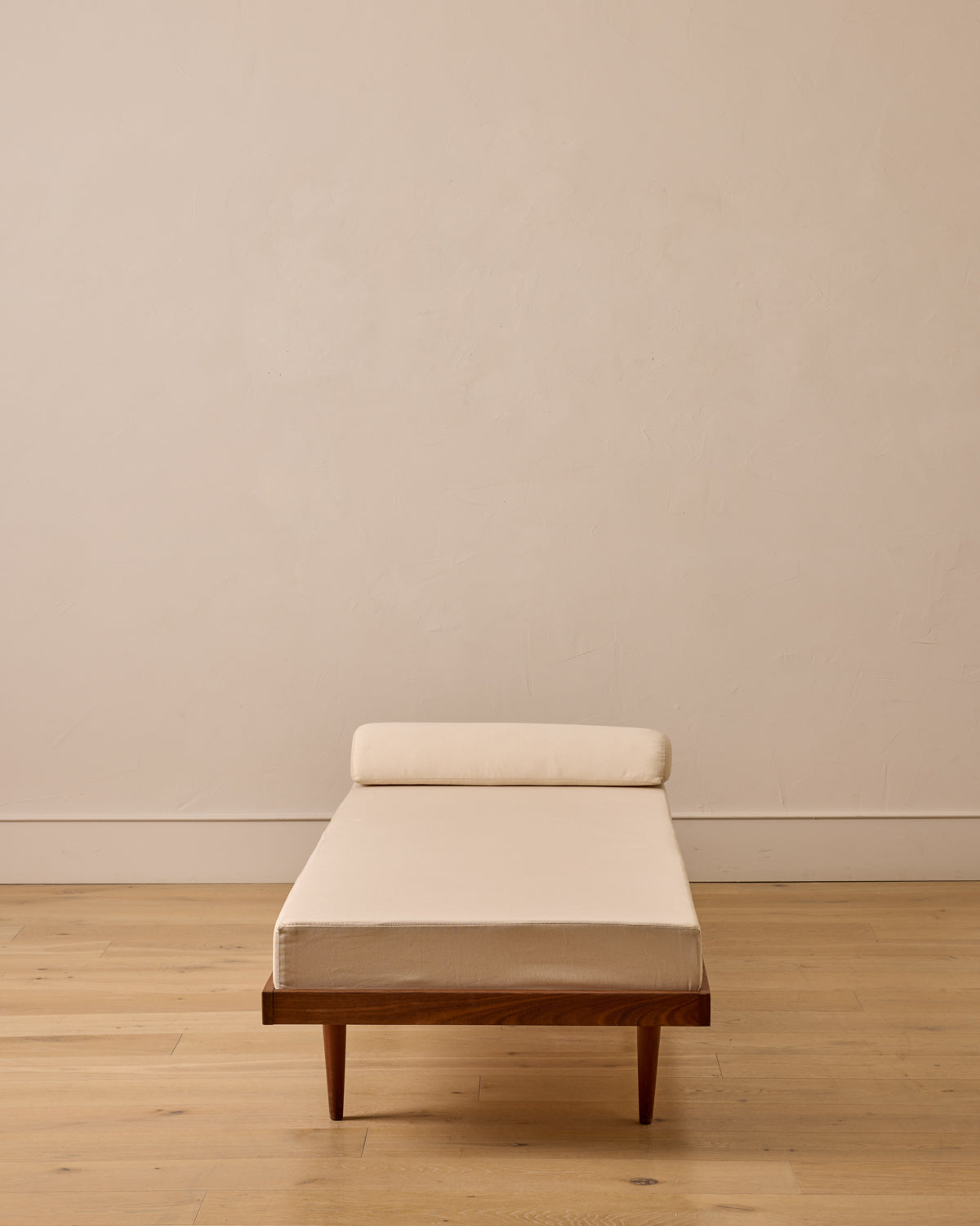 Teak Daybed with Tapered Legs