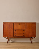 1950s Teak Sideboard by Harry Østergaard for Randers Møbelfabrik