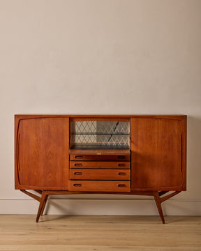 1950s Teak Sideboard by Harry Østergaard for Randers Møbelfabrik
