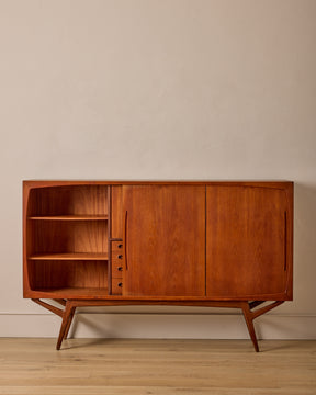 1950s Teak Sideboard by Harry Østergaard for Randers Møbelfabrik