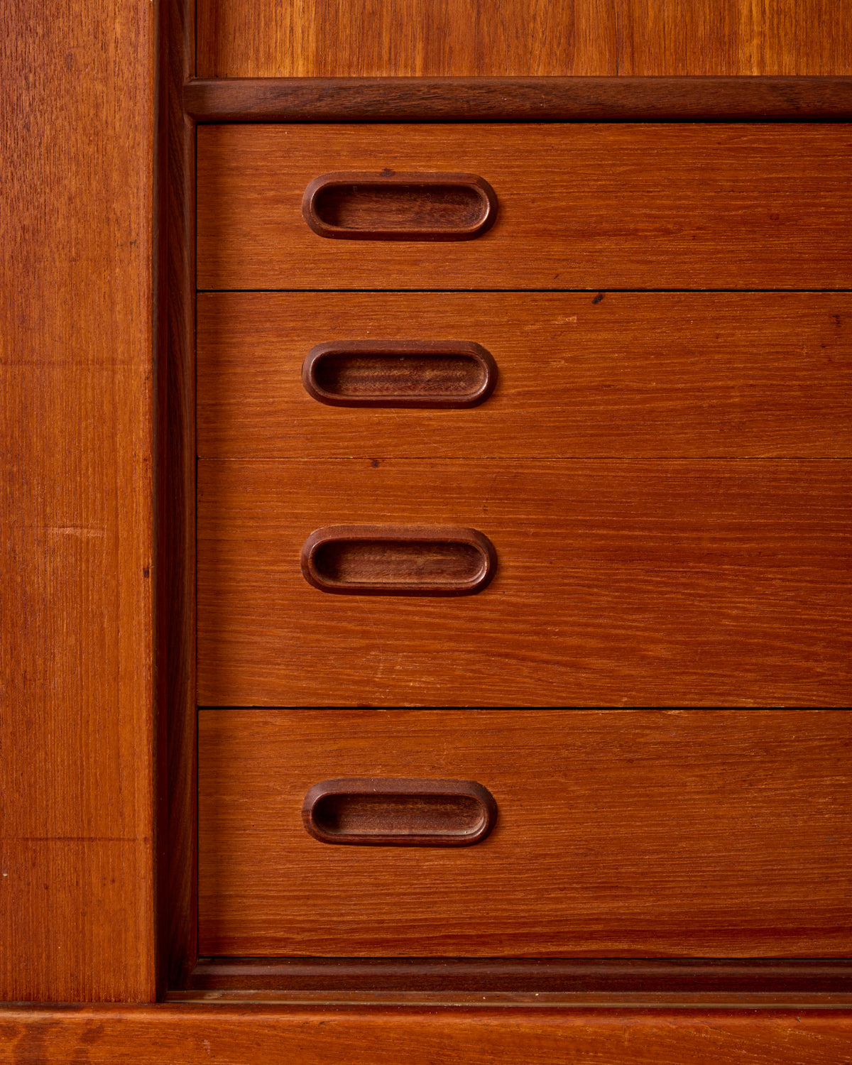 1950s Teak Sideboard by Harry Østergaard for Randers Møbelfabrik