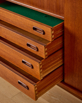 1950s Teak Sideboard by Harry Østergaard for Randers Møbelfabrik