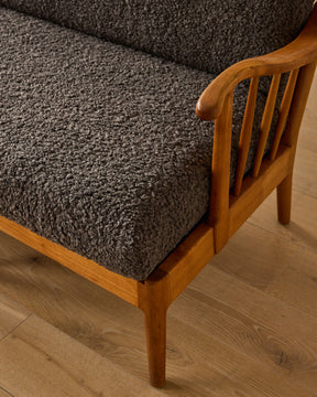 1940s Danish Elmwood Sofa Bench