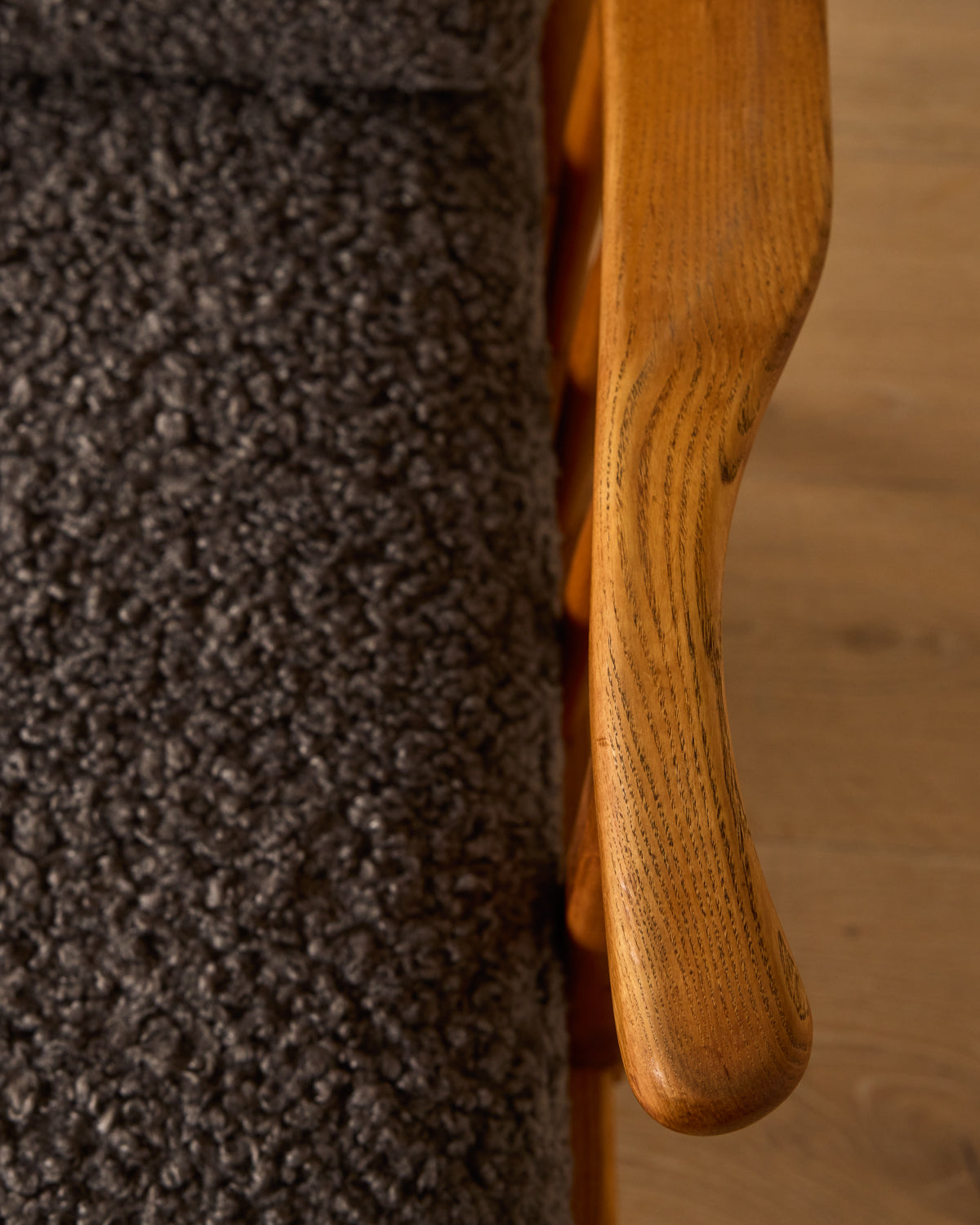 1940s Danish Elmwood Sofa Bench