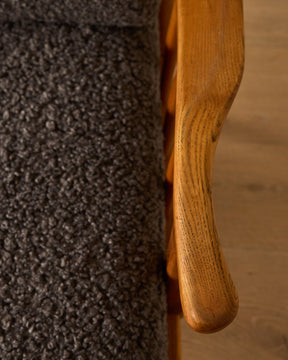 1940s Danish Elmwood Sofa Bench