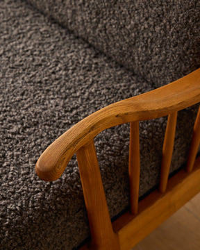 1940s Danish Elmwood Sofa Bench