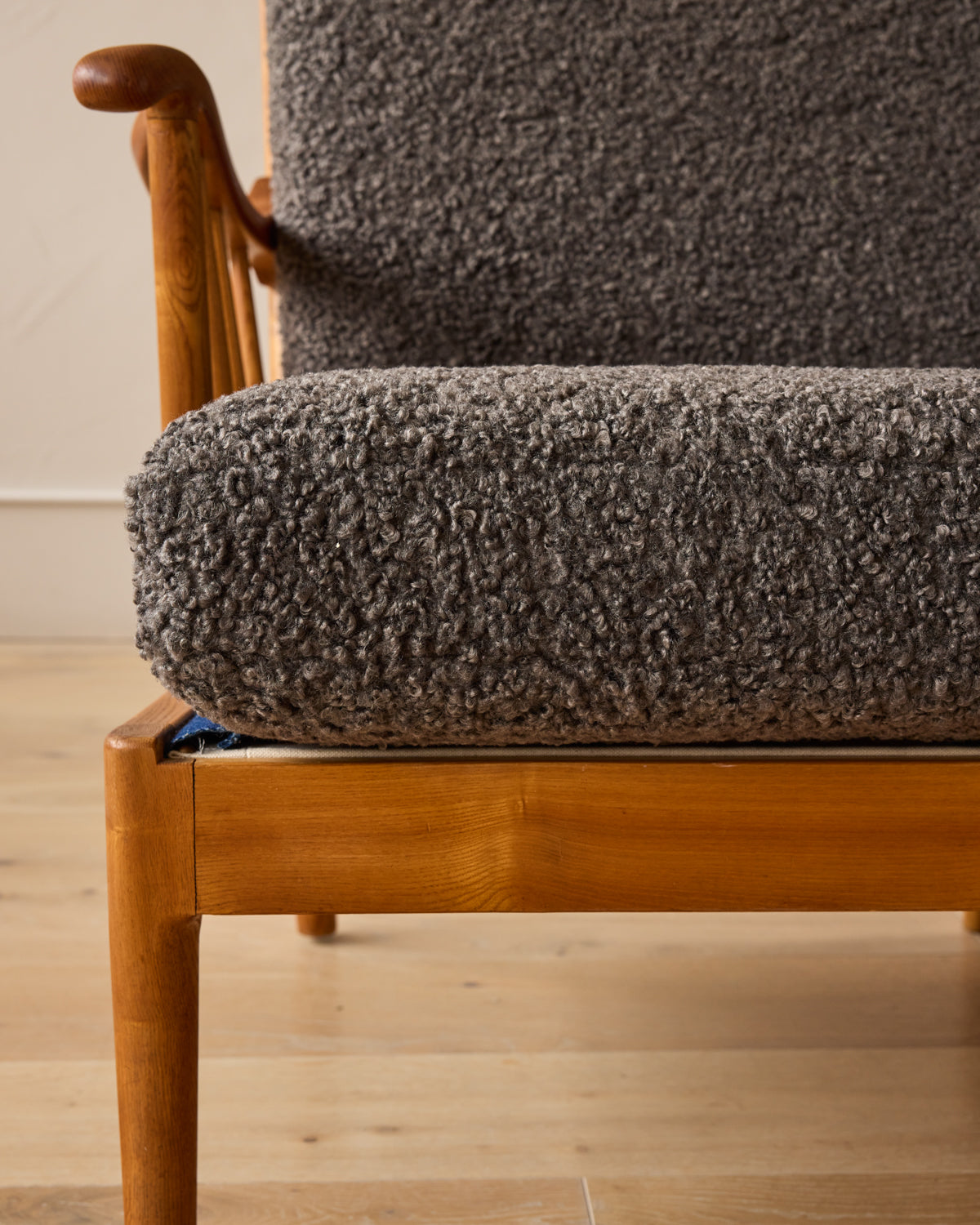 1940s Danish Elmwood Sofa Bench