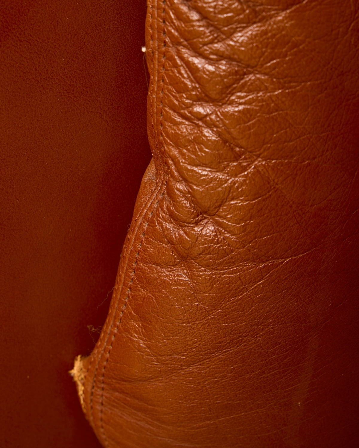 Pair of Italian Leather Armchairs