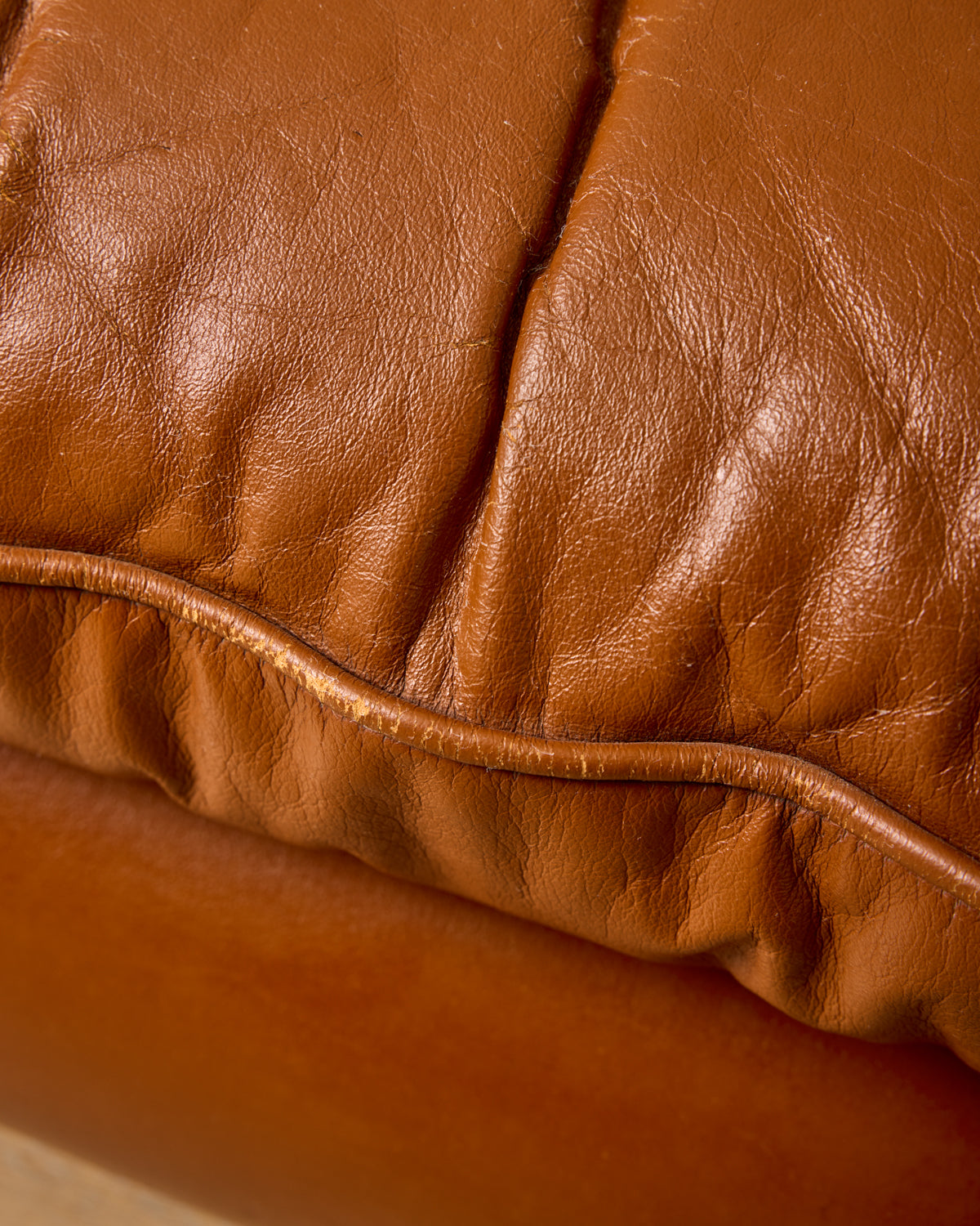 Pair of Italian Leather Armchairs