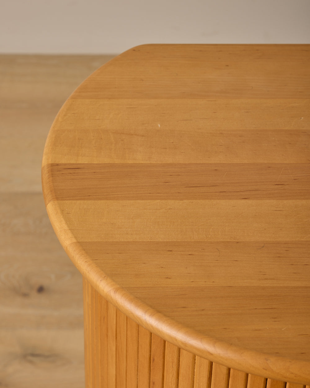 Maple Cabinet with Tambour Doors